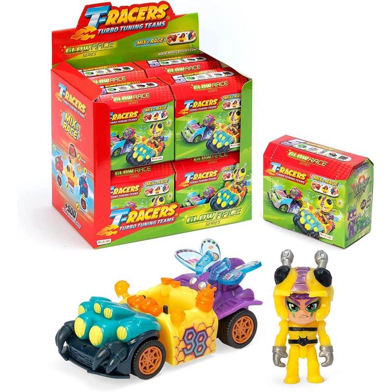 Contenido de T-RACERS Glow Racer Series