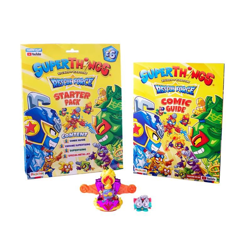 Contenido de SUPERTHINGS Starter Pack Rescue Force