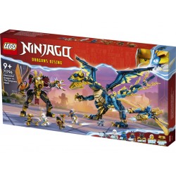 LEGO® 71796 Dragón Elemental vs. Meca de la Emperatriz