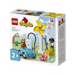 LEGO® 10985 Aerogenerador y Coche Eléctrico