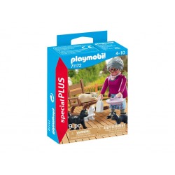 Playmobil® 71172 Abuela con Gatos