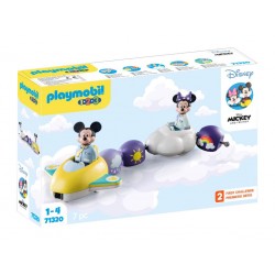 Playmobil® 71320 1.2.3 & Disney: Mickey y Minnie Tren Nube