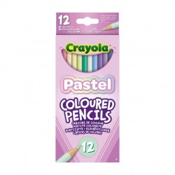 Crayola® 12 Lápices de Colores Pastel