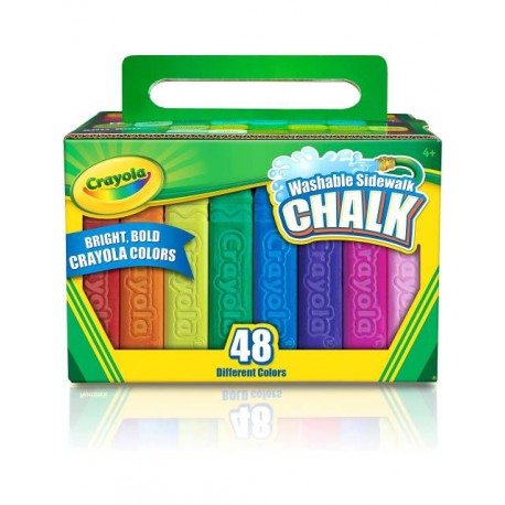 Crayola® 48 Tizas de Suelo para el Aire Libre