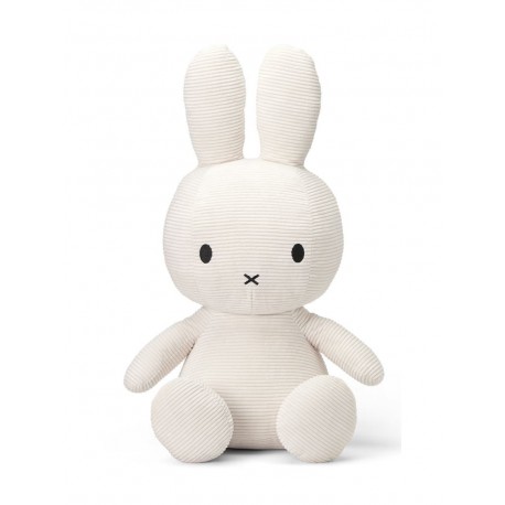 Bon Ton Toys: Miffy 70 cm Sentada Pana Blanco Roto 