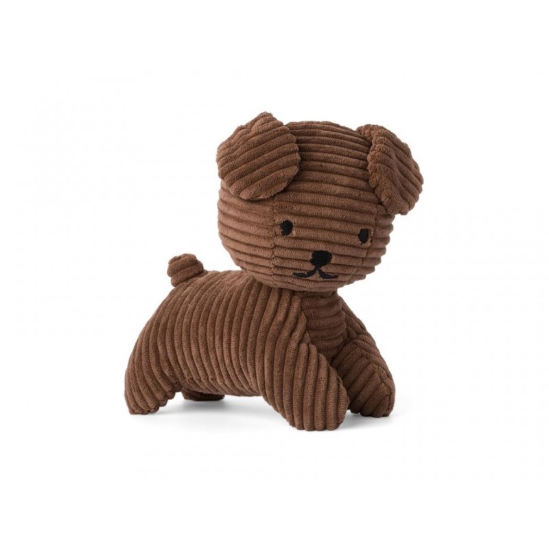 Short à nouer devant en cuir - poignets - marron
