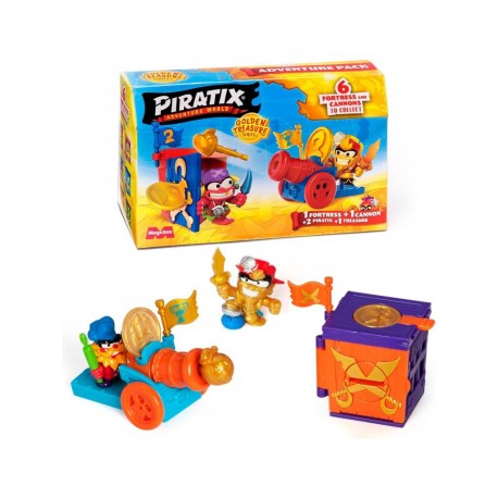 Piratix Golden Treasure Adventure Pack