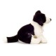 Peluche Cachorro Border Collie Sentado 25 cm.