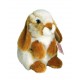 Peluche Conejo Marrón Rojizo/Blanco