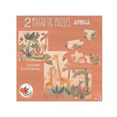 Egmont Toys: Puzzle Magnético África