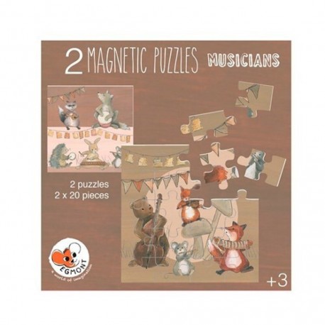 Egmont Toys: Puzzle Magnético Músicos