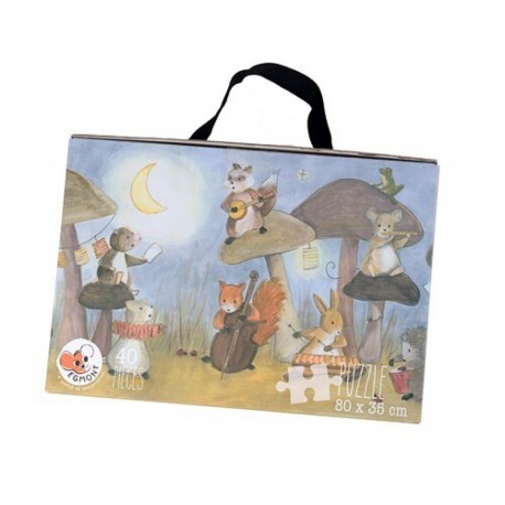 Egmont Toys: Maletín Puzzle 40 Piezas Músicos