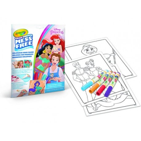 Crayola® Colorea sin Manchas: Princesas Disney