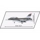 COBI 5815 F-16D Fighting Falcon