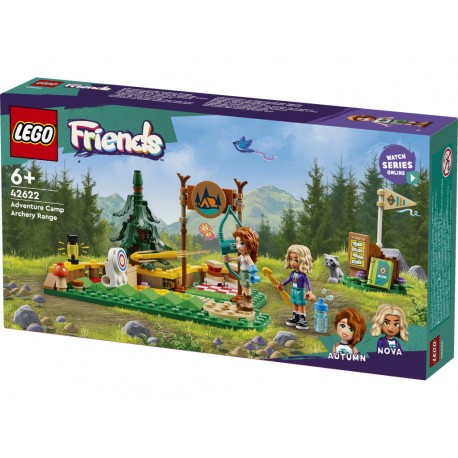 LEGO® 42622 Campamento de Aventura: Área de Tiro con Arco
