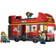 LEGO® 60407 Autobús Turístico Rojo de Dos Plantas