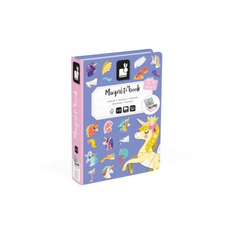 Janod Magneti'Book Unicornios