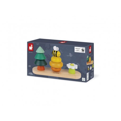Janod Juego de Apilar Bosque Colaboración con WWF®
