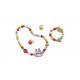 Janod 4 Joyas de Madera para Crear Flower Garden