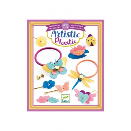 Djeco: Artistic Plastic - Accesorios de Peinado