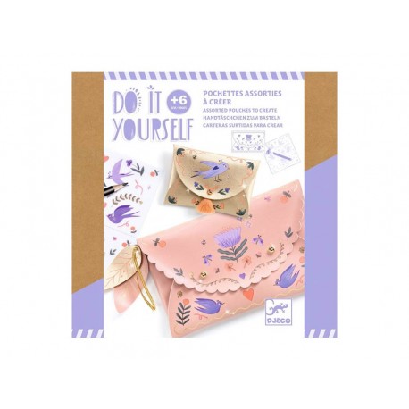 Djeco: DIY Carteras Surtidas para Crear