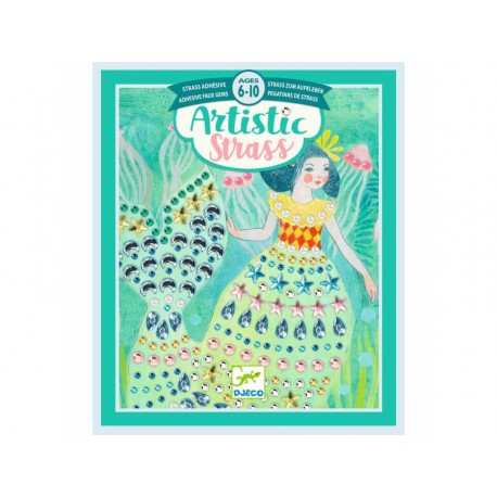 Djeco: Artistic Strass - Ondas Acuáticas