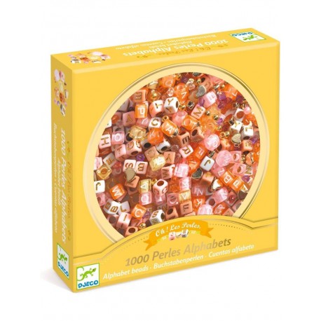 Djeco: Perlas Alfabeto Doradas