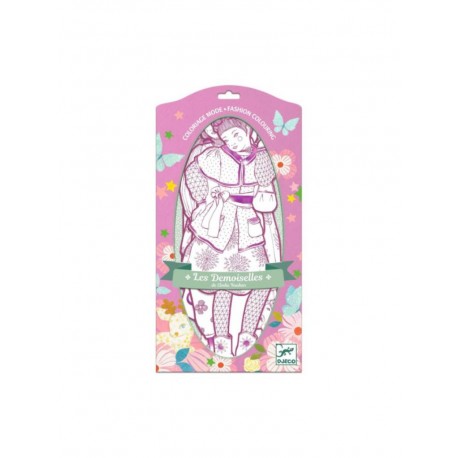 Djeco: Figuras para Colorear - Rosemary y sus Amigas