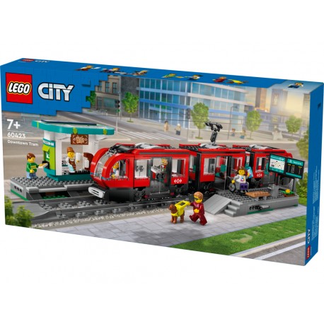 LEGO® 60423 Tranvía y Estación del Centro
