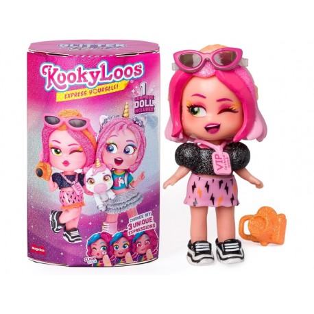 KookyLoos: Glitter Glam - Muñeca Sorpresa