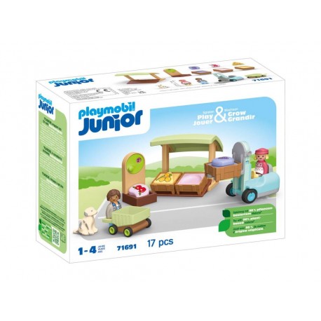 Playmobil® 71691  Junior: Puesto Ecológico y Carretilla