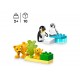 LEGO® 10442 Familias de la Fauna Salvaje: Pingüinos y Leones 