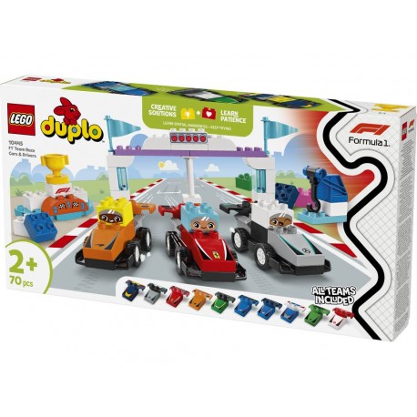 LEGO® 10445 Coches de Carreras y Pilotos de Formula 1