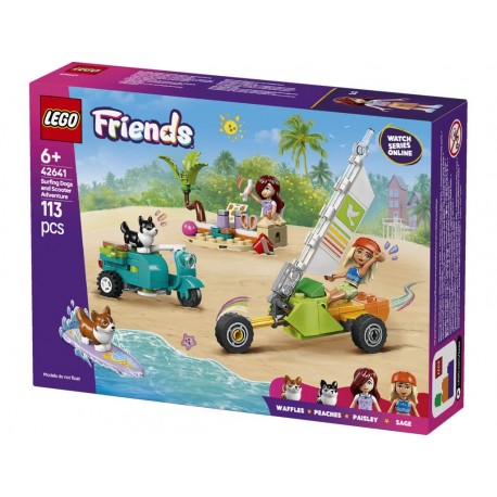 LEGO® 42641 Macotas Surferas y Aventura sobre Ruedas 