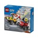 LEGO® 60458 Pack de Coches de Carreras: Pizza vs. Camión de Bomberos