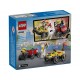 LEGO® 60458 Pack de Coches de Carreras: Pizza vs. Camión de Bomberos