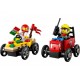 LEGO® 60458 Pack de Coches de Carreras: Pizza vs. Camión de Bomberos