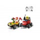 LEGO® 60458 Pack de Coches de Carreras: Pizza vs. Camión de Bomberos
