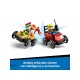 LEGO® 60458 Pack de Coches de Carreras: Pizza vs. Camión de Bomberos