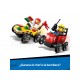 LEGO® 60458 Pack de Coches de Carreras: Pizza vs. Camión de Bomberos