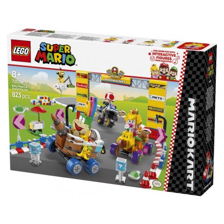 LEGO® 72036 Mario Kart™: Set Bebé Peach y Grand Prix