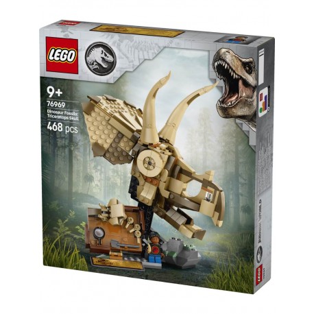 LEGO® 76969 Fósiles de Dinosaurio: Cráneo de Triceratops