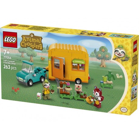 LEGO® 77054 Caravana de Gandulio y tienda de jardinería