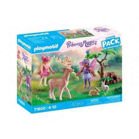 Playmobil® 71800 Starter Pack Hadas con Animales del Bosque