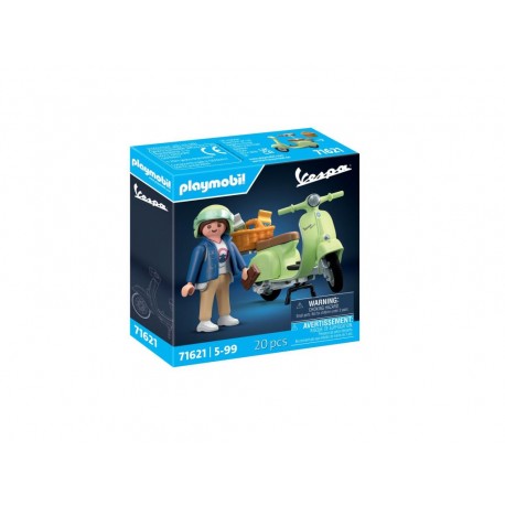 Playmobil® 71621 1969 Vespa 150 Sprint Veloce, Verde Claro
