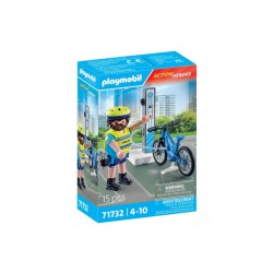 Playmobil® 71732 Patrulla en Bicicleta