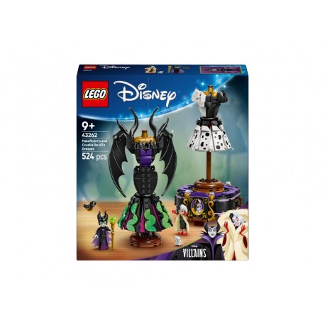 LEGO® 43262 Trajes de Maléfica y Cruella De Vil