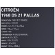 COBI 24348 Citroën DS21 Pallas