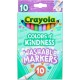 Crayola® 10 Rotuladores Finos Lavables de Punta Fina