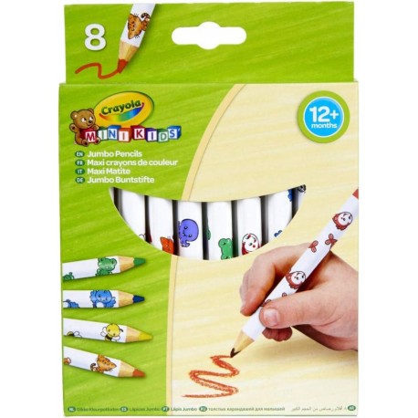 Crayola® Set de 8 Maxi Lápices de Colores